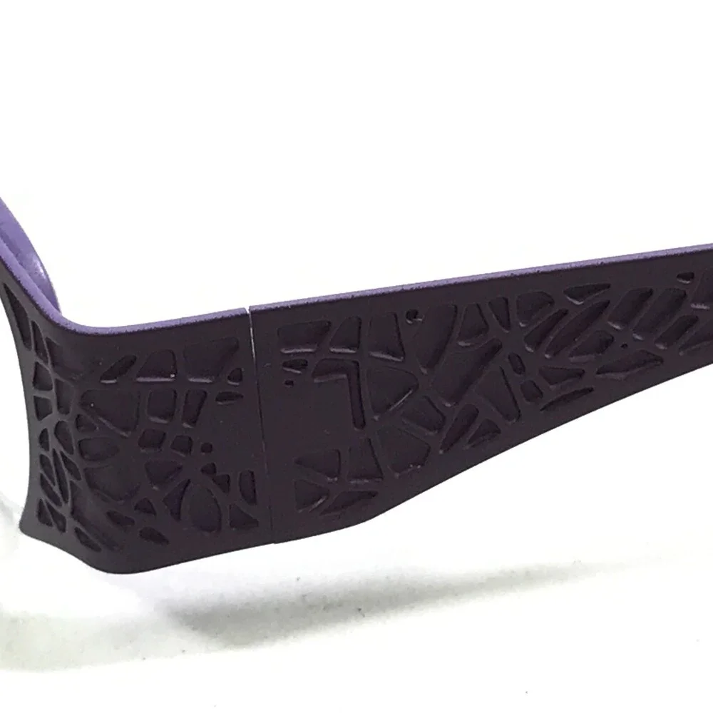 Iyoko-Inyake Eyeglasses Frames IY580 Col. 144 Purple Rectangular 52-18-140
